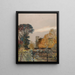 Château en Écosse - Jean-Charles Cazin — gerahmtes Bild an der Wand
