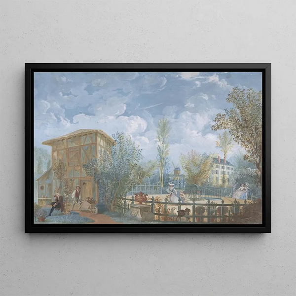 Jean Dmosthne Dugourc - Figures in a Garden.webp