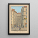 Passage de la Monnaie depuis Belair - Jean Dubois — gerahmtes Bild an der Wand