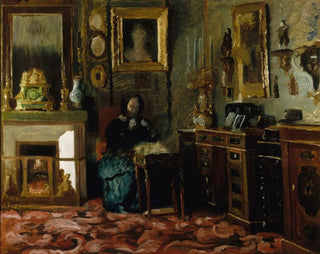Jean Francois Gigoux - Le salon de Madame de Balzac rue Fortune.webp