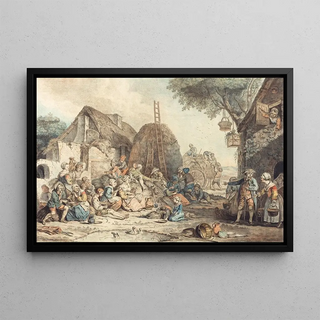 Jean Franois Janinet - The Harvesters Lunch.webp