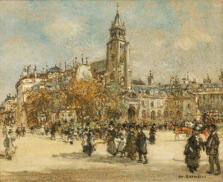 Jean Franois Raffalli - Place de SaintGermain des Prs Paris.webp