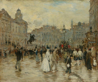 Rue des Princesses, Edinburgh - Jean François Raffaëlli — Ansicht des Kunstwerks