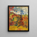 Landschaft - Jean Hans Egger — gerahmtes Bild an der Wand