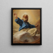 Der ewige Vater - Jean Jouvenet — gerahmtes Bild an der Wand