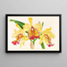 Cattleya aurea - Jean Jules Linden — gerahmtes Bild an der Wand