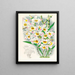 Dendrobium wardianum - Jean Jules Linden — gerahmtes Bild an der Wand