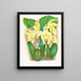 Lycaste costata - Jean Jules Linden — gerahmtes Bild an der Wand