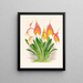 Masdevallia veitchiana - Jean Jules Linden — gerahmtes Bild an der Wand