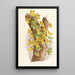 Oncidium Limminghei - Jean Jules Linden — gerahmtes Bild an der Wand