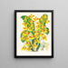 Sarcodes d'Oncidium - Jean Jules Linden — gerahmtes Bild an der Wand