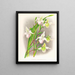 Selenipedium sedeni candidulum - Jean Jules Linden — gerahmtes Bild an der Wand