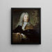 Portrait de Pierre Le Pautre - Jean Le Gros — gerahmtes Bild an der Wand