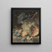 Naturmorte mit Früchten - Jean-Louis Prévost — gerahmtes Bild an der Wand