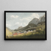 Landschaft der Großen Chartreuse - Jean Lubin Vauzelle — gerahmtes Bild an der Wand