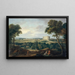 L'Observatoire aus der Butte-aux-Cailles - Jean-François Millet — gerahmtes Bild an der Wand