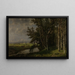 Prinsenvijver auf der Insel Walcheren - Jean Pierre François Lamorinière — gerahmtes Bild an der Wand
