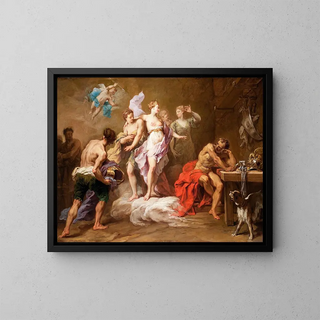 Jean Restout the Younger - Venus Ordering Arms From Vulcan For Aeneas.webp