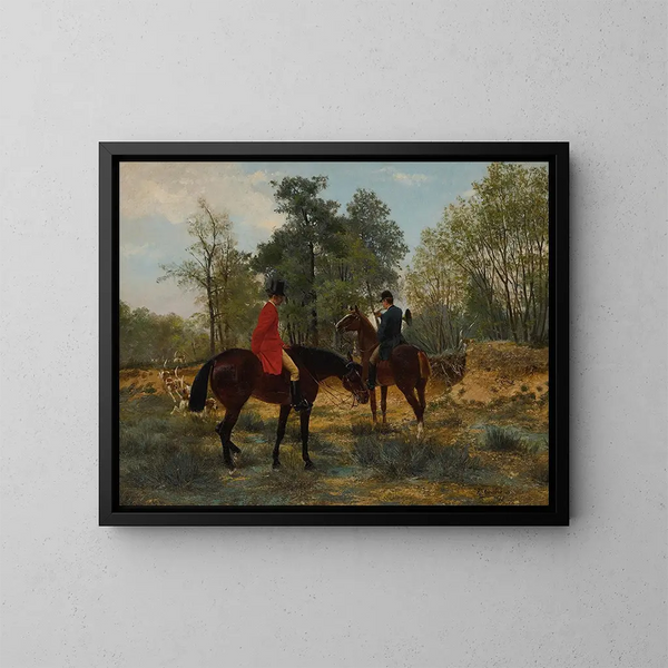 Skizzenbuch-Cover - Jean Richard Goubie — gerahmtes Bild an der Wand