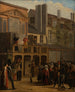 La Parade de Bobèche et Galimafré boulevard du Temple - Jean Roller — Ansicht des Kunstwerks