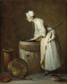 Die Küchenmagd - Jean Siméon Chardin — Ansicht des Kunstwerks