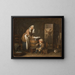 La Laveuse - Jean Siméon Chardin — gerahmtes Bild an der Wand
