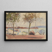 Le Phare du Petit Minou, Plouzané - Jeanne Jégou-Cadart — gerahmtes Bild an der Wand