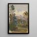 Landschaft von Kernous - Jeanne Jégou-Cadart — gerahmtes Bild an der Wand