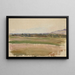 Landschaft mit Bergen - Jeanne Jégou-Cadart — gerahmtes Bild an der Wand