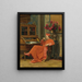 Eurêka - Jehan Georges Vibert — gerahmtes Bild an der Wand
