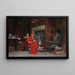 Der Ausschuss für moralische Bücher - Jehan Georges Vibert — gerahmtes Bild an der Wand