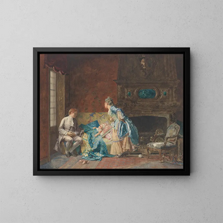 Jehan Georges Vibert - The First Babe.webp