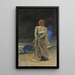 Der siegreiche Krieger - Jehan Georges Vibert — gerahmtes Bild an der Wand