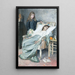 Convalescente - Jenny Nyström — gerahmtes Bild an der Wand