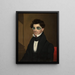 Nathaniel Olds - Jeptha Homer Wade — gerahmtes Bild an der Wand
