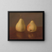 Zwei Birnen McLaughlin - Jeremiah Pearson Hardy — gerahmtes Bild an der Wand