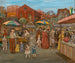 Italienisches Gemälde in Jefferson Park - Jerome Myers — Ansicht des Kunstwerks
