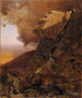 Eine Klippe in den Katskills - Jervis McEntee — Ansicht des Kunstwerks