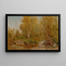Ruisseau Sablonneux, Bois du Maine - Jervis McEntee — gerahmtes Bild an der Wand