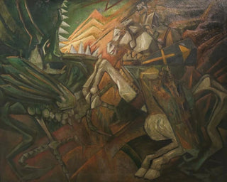 Jerzy Hulewicz - Saint George the Dragon Slayer.webp