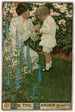 Im Garten - Jessie Willcox Smith — Ansicht des Kunstwerks