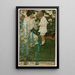 Im Garten - Jessie Willcox Smith — gerahmtes Bild an der Wand