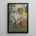Der kleine Gärtner - Jessie Willcox Smith — gerahmtes Bild an der Wand