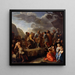 Jethro berät Moses - Jan van Bronchorst — gerahmtes Bild an der Wand