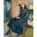 Reproduktion des Gemäldes Junge sitzende Frau - Edvard Munch