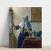 Reproduktion des Gemäldes Junge Frau mit einem Wasserkrug - Johannes Vermeer