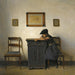 Junge Frau im Interieur - Peter Ilsted — Ansicht des Kunstwerks