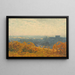 Vue de Bratislava - Jindřich Tomec — gerahmtes Bild an der Wand