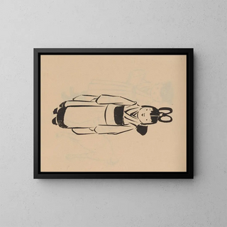 Hogajo Pl15 - Jiro Takeuchi — gerahmtes Bild an der Wand