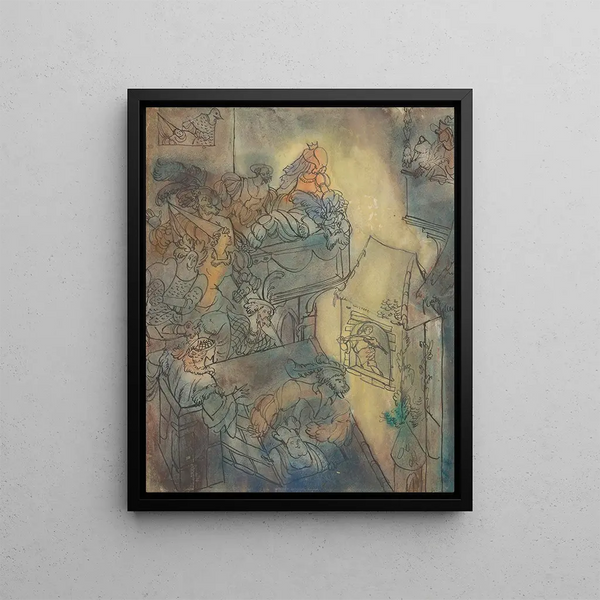 Dalibor - Jan Novák — gerahmtes Bild an der Wand